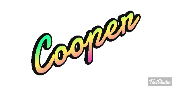 Cooper Effetto testo