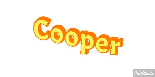 Cooper Effetto testo