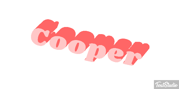 Cooper Effetto testo