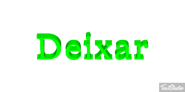 Deixar Efekt tekstowy