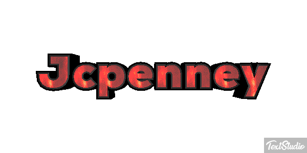 Jcpenney Text effect