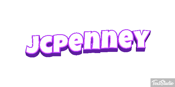 Jcpenney Text effect