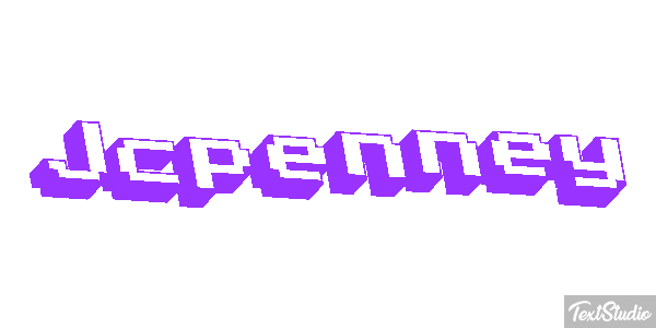 Jcpenney Text effect