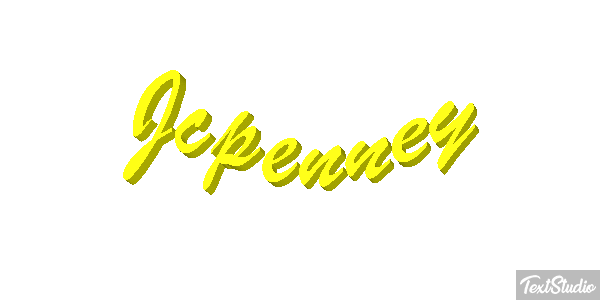 Jcpenney Text effect