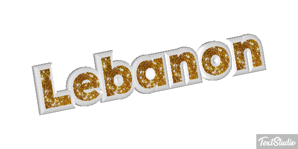 Lebanon Text effect