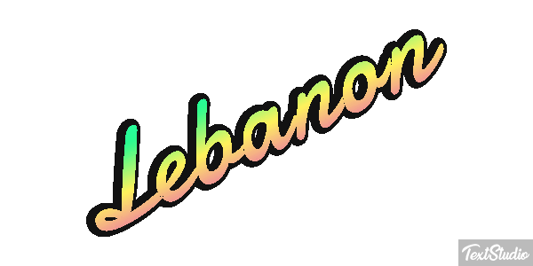 Lebanon Text effect