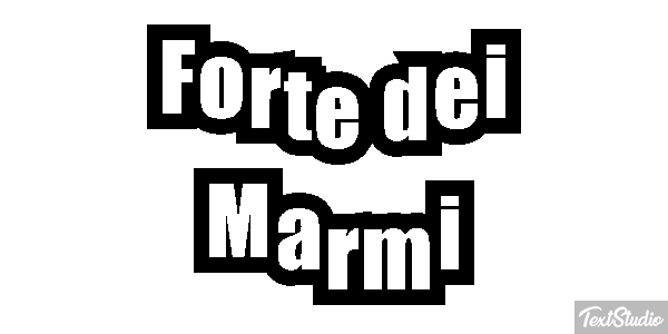 Forte dei Marmi Effetto testo