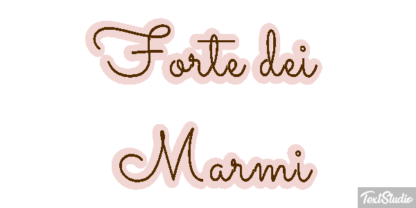 Forte dei Marmi Effetto testo