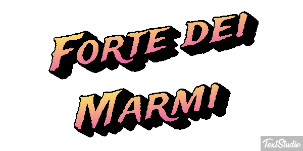 Forte dei Marmi Effetto testo