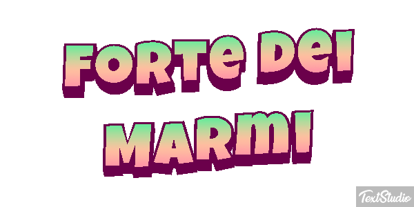 Forte dei Marmi Effetto testo