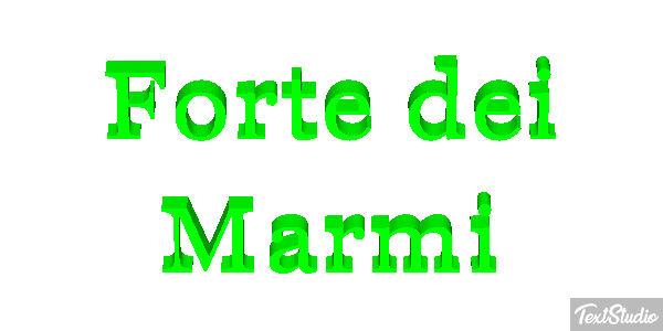 Forte dei Marmi Effetto testo