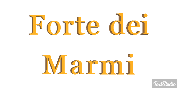 Forte dei Marmi Effetto testo