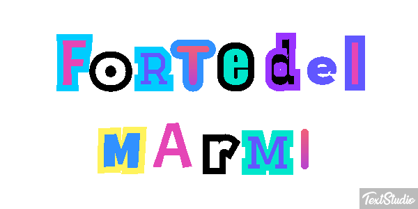 Forte dei Marmi Effetto testo