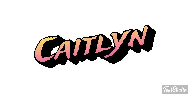 Caitlyn Efecto de texto