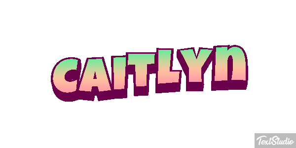 Caitlyn Efecto de texto