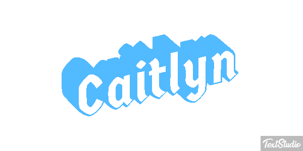 Caitlyn Efecto de texto
