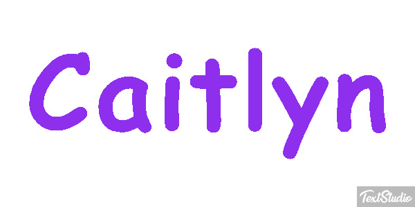 Caitlyn Efecto de texto