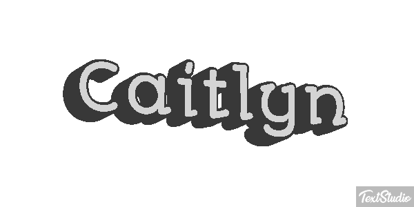 Caitlyn Efecto de texto