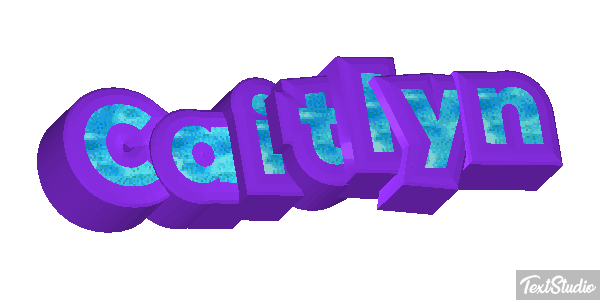 Caitlyn Efecto de texto
