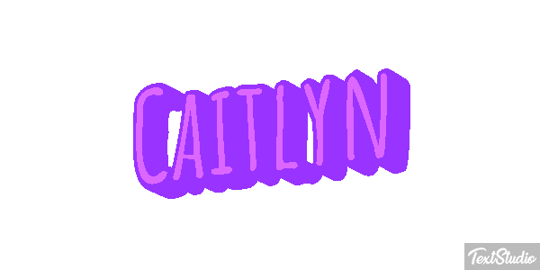 Caitlyn Efecto de texto