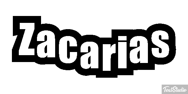 Zacarias Texteffekt