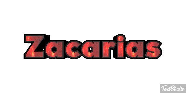 Zacarias Texteffekt