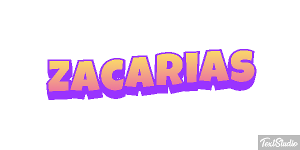 Zacarias Texteffekt
