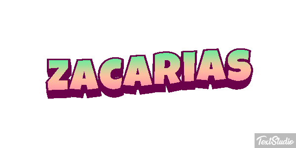 Zacarias Texteffekt