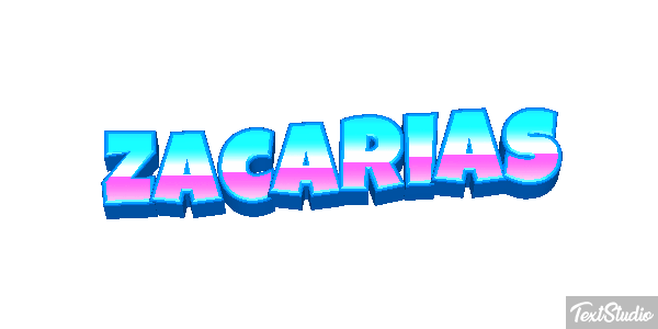 Zacarias Texteffekt