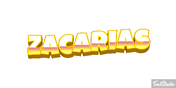 Zacarias Texteffekt