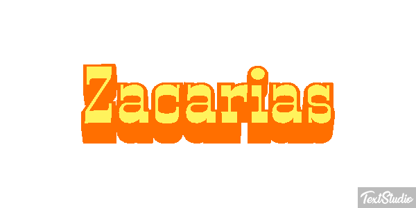 Zacarias Texteffekt