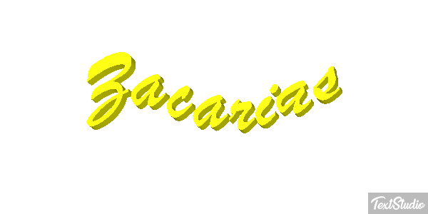 Zacarias Texteffekt