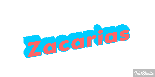 Zacarias Texteffekt