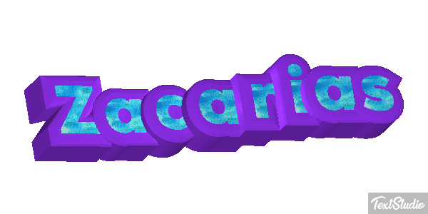Zacarias Texteffekt