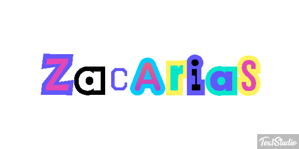 Zacarias Texteffekt