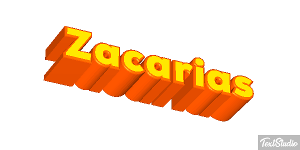 Zacarias Texteffekt
