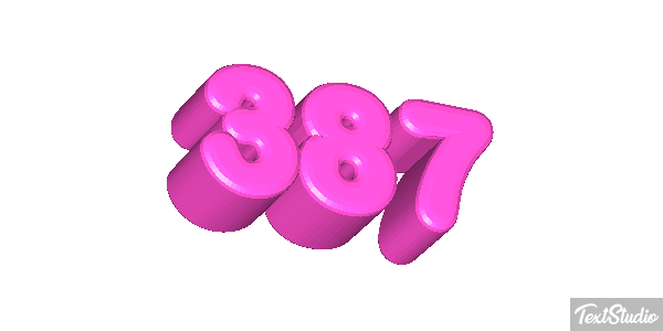 387 Текстовый эффект