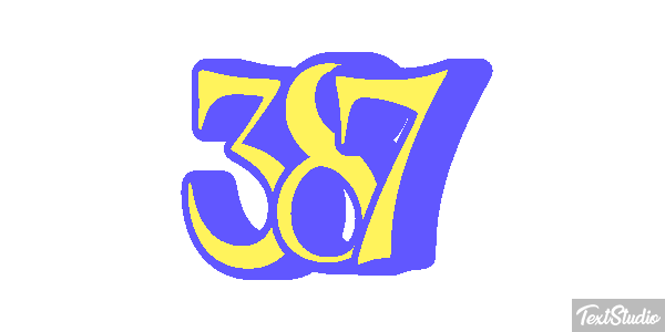 387 Текстовый эффект