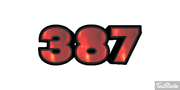 387 Текстовый эффект