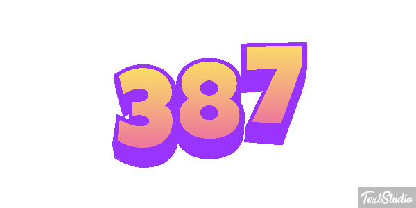 387 Текстовый эффект