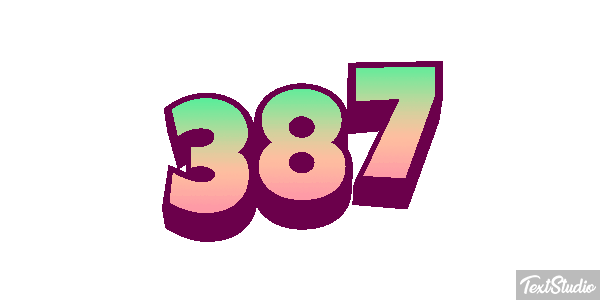 387 Текстовый эффект