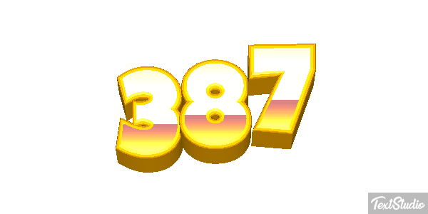 387 Текстовый эффект