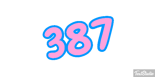 387 Текстовый эффект