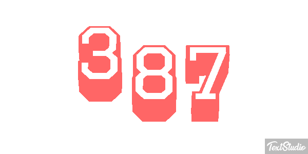 387 Текстовый эффект