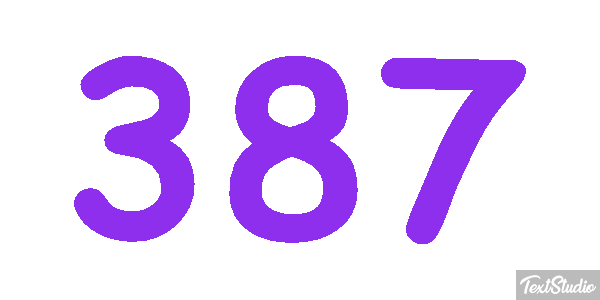 387 Текстовый эффект