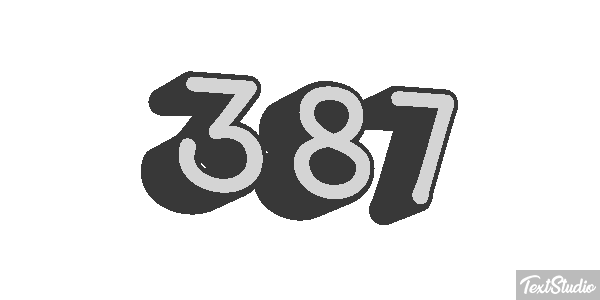387 Текстовый эффект