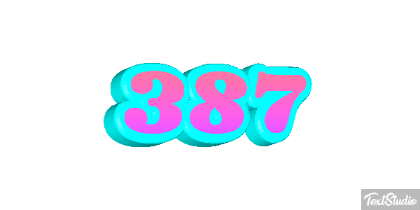 387 Текстовый эффект