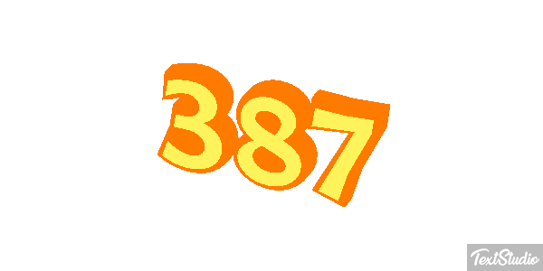 387 Текстовый эффект