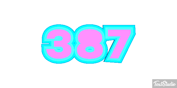 387 Текстовый эффект