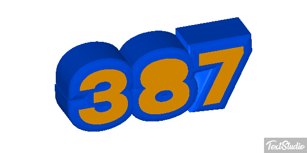 387 Текстовый эффект